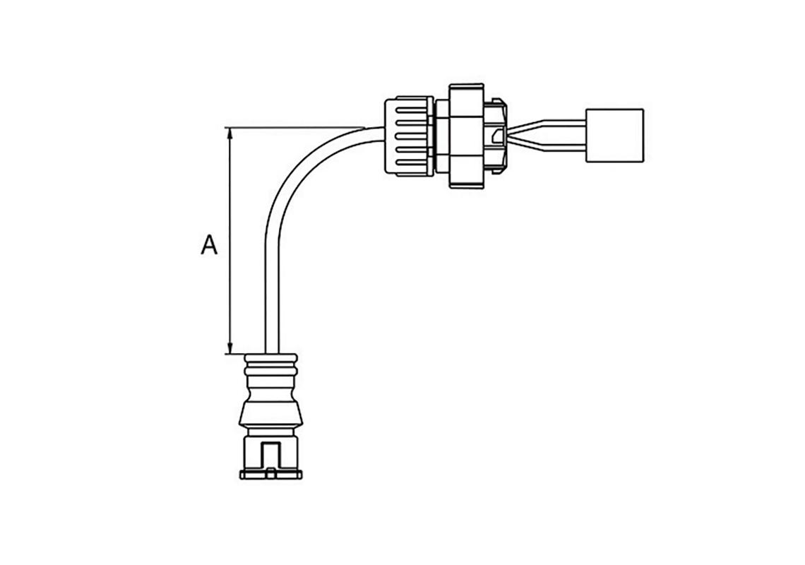 Kabel JPT weiblich / Steckdose 4000